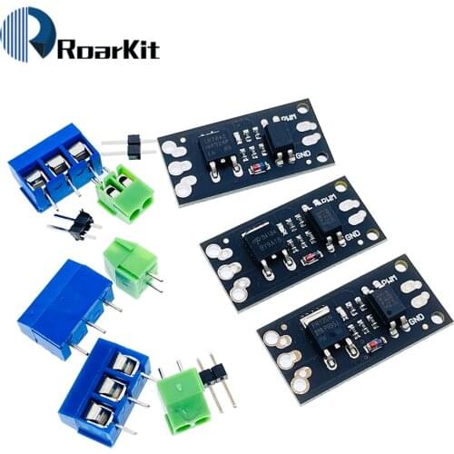 Isolated MOSFET MOS Field Effect Tube Module 3V / 5V FR120N LR7843 D4184 AOD4184 Board Replacement Relay For Arduino and MCU