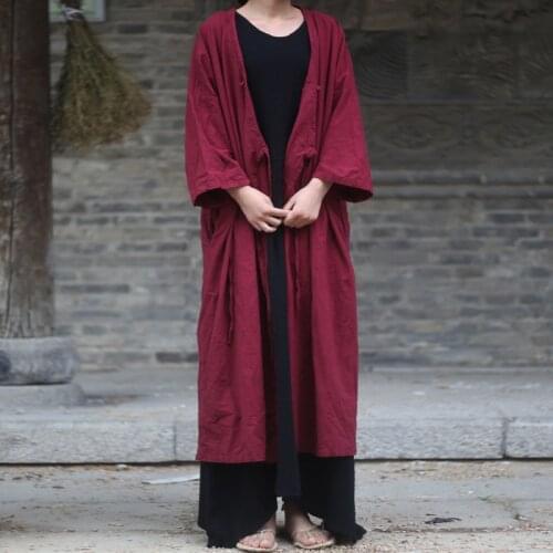 Johnature Women's Long Raincoats