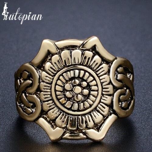 Iutopian Brand Ring For Men Or Women Antique Environmental Metal #RB03306