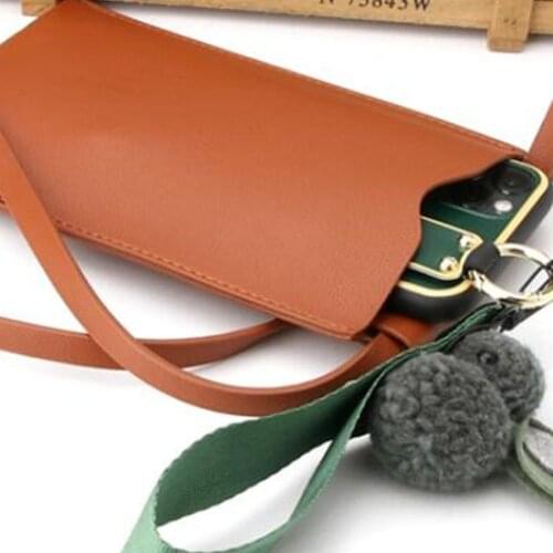 2021 Women Wallet Bag Cell Phone Purse Bag Smartphone Wallet Tassel Leather Shoulder Strap Handbag Waterproof Women Bag