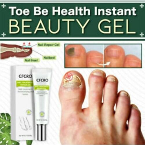 15ml Toe Be Health Instant Beauty Gel Nail Fungal Infection Treatment Cream Foot Toe Care Product 24-hour Hydration