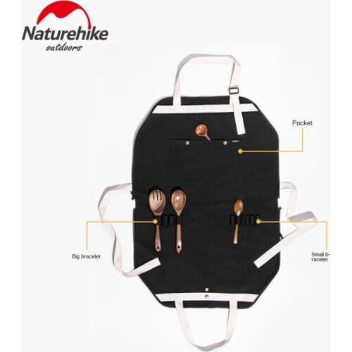 Naturehike Multi-Function Storage Apron Outdoor Camping Picnic Waist-Kitchen Overalls Work Cover Military Scarf Men Head Scarf