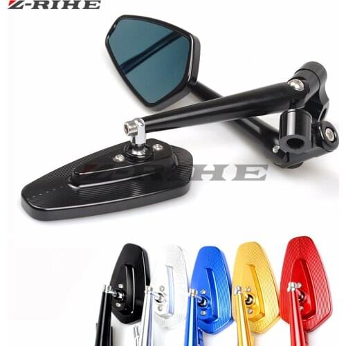 Motorcycle Mirrors motorbike moto CNC Rearview side Mirror Aluminum For yamaha mt09 mt10 mt07 Tmax 500 Tmax 530 RC 125 200