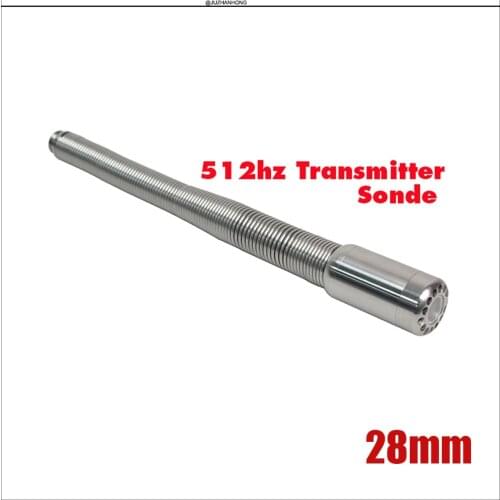 28mm 512hz Transmitter Location Pipe Camera Head Long Spring Self Leveling for wopson brand pipe camera replace repair