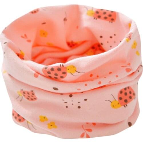 Autumn Winter Children Cotton Scarf Baby Kids Warm Scarf Boys Girls Cartoon Neck Scarves Child Collar O Ring Magic Neckerchief