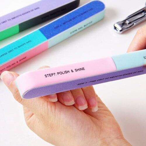 Nail Files Polishing Tool Manicure Pedicure Professional File Art Nail Buffer Block Nail Polish Remove Nail Grinding Tool