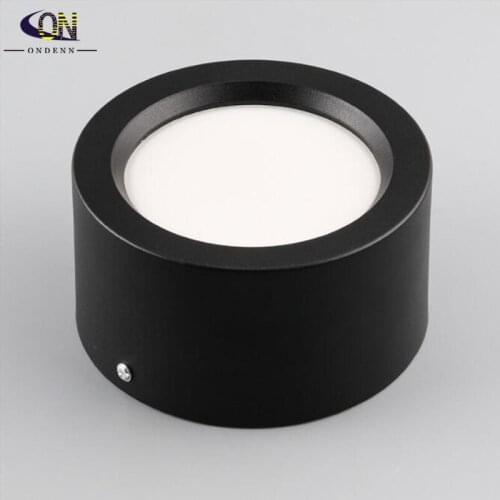 Surface Mounted Round LED Downlight 9W 10W 12W 15W 18W 21W 24W Ceiling Lamp Led Bulb Bedroom Kitchen Indoor LED Spot Lighting