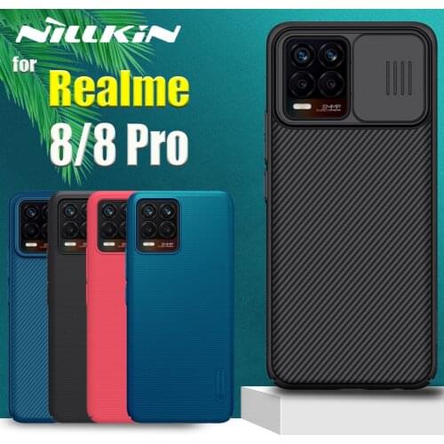 For Realme 8 Pro NILLKIN Slide Camera Protect Lens Protection Privacy Hard Frosted Shield Shockproof Cover on Realme8