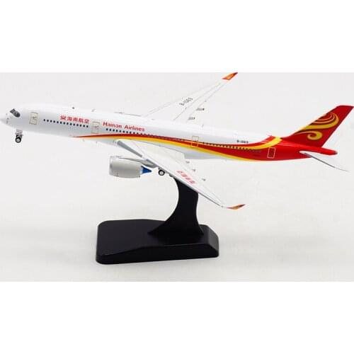 1:400 Scale Hainan Airways A350-900 Airlines Model with Base Alloy Aircraft For Collectible Souvenir Show Gift Toys