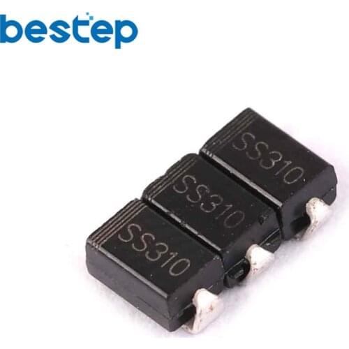 20PCS SS310 SMD Schottky Barrier Rectifier Diode 3A 100V DO-214AC SMA