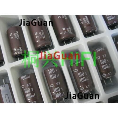 20pcs NEW CHEMI-CON NIPPON KY 100V100UF 12.5x20MM electrolytic Capacitor 100UF 100V NCC ky 100v 100uf