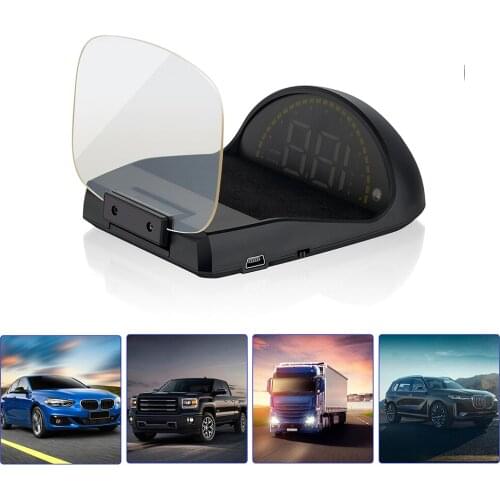 HUD OBD2 Car Auto On-Board Computer Head Up Display Clear Projector On Car Glass Diagnostic Tool Smart Gadgets
