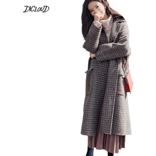 Женские элегантные пальто DICLOUD China At AliExpress