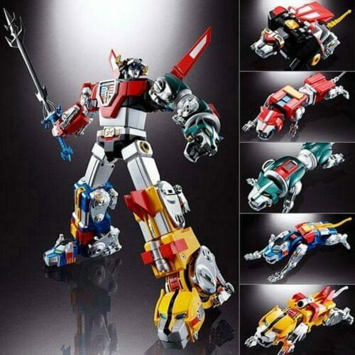 New In Stock Transformation Toy Fantasy Jewel Beast King GoLion Voltron 5in1 Figure NEW Version