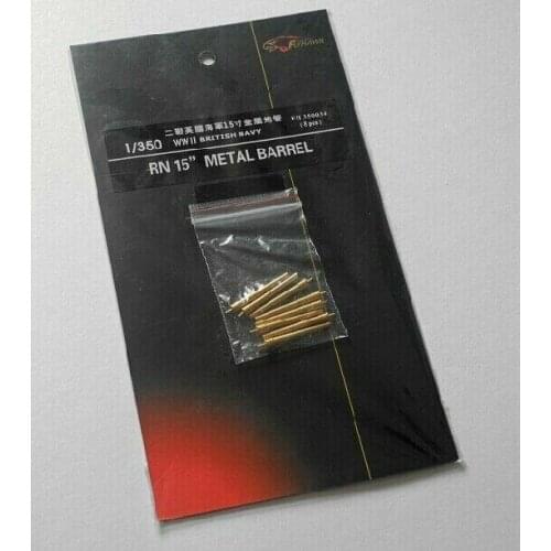 Flyhawk FH350034 1/350 Scale WWII RN 15" Metel Barrel