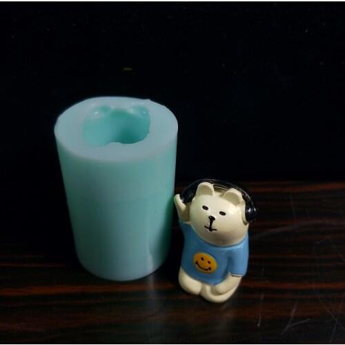 Lucky cat cement mold aroma gypsum mold manual DIY silicone mold resin mold candle mold epoxy resin casting polymer clay mold