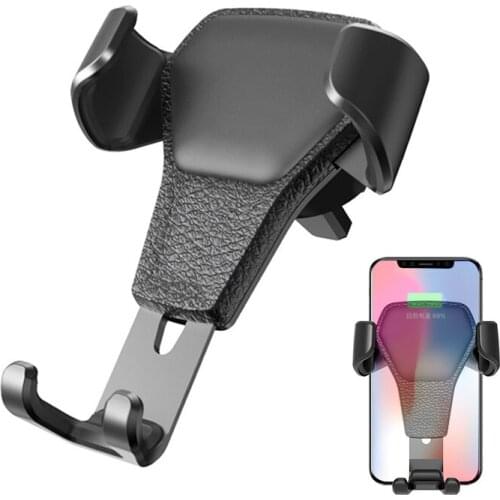 Gravity Car Holder For Phone Air Vent Clip Mount Mobile Cell Stand Smartphone GPS Support For iPhone 11 XS X XR/Samsung/Huawei
