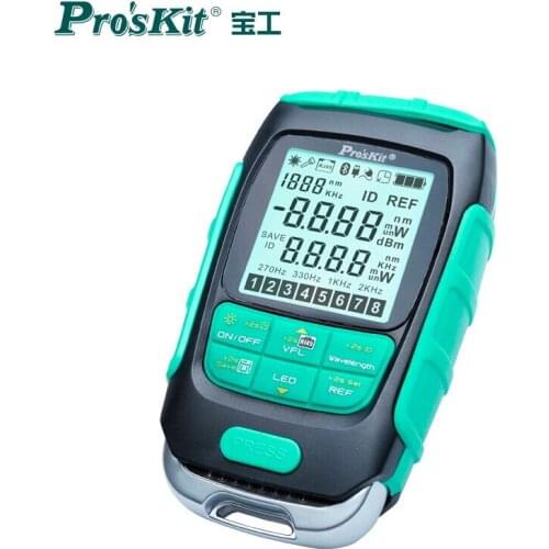 ProsKit MT-7615 Optical Power Meter 4 in 1 Multifunction Fiber Network/Disconnection/Lan Cable Tester Visual Fault Locator