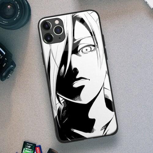 Annie Leonhart Attack on Titan Anime Soft TPU Glass Phone Case for IPhone SE 6s 7 8 Plus X Xr Xs 11 12 Mini Pro Max Samsung