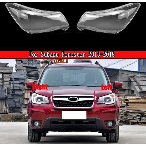 Headlamp Lens For Subaru Forester 2013 2014 2015 2016 2017 2018 Car Replacement Auto Lampshade Waterproof Bright Shell Cover