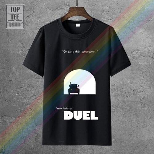 Duel S.Spielberg Movie Poster 1971 T Shirt Black Brick Green All Sizes S 4Xl