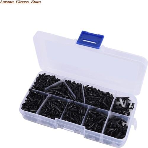 Grommets Eyelets Nylon Badminton Racket Racquet 1500Pcs/Box Black