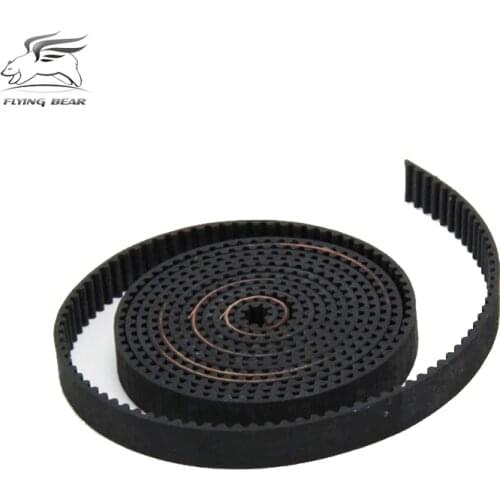 Flying Bear 3 Meters Belt GT2 10mm Width GT2 Belt 3D Printer Working 2GT Belt for Tornado
