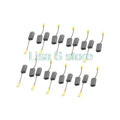 20 Pcs Generators Electric Drill Motor Carbon Brushes 9/16" x 5/16" x 1/5" 14 x 8 x 5mm