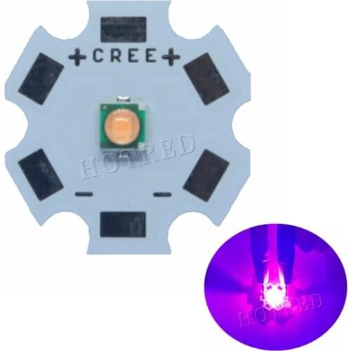 10PCS Epistar 3535 3W Full Spectrum 400nm-840nm Plant Grow Light LED Chip Spectrum Light Source With 16mm Or 20mm PCB