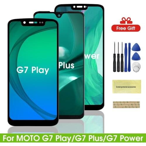 Lcd Screen For Moto G7 Power G7 Plus G7 Play Lcd Display Touch Screen Digitizer Assesmbly For G7 G7Power G7Plus G7Play Lcd