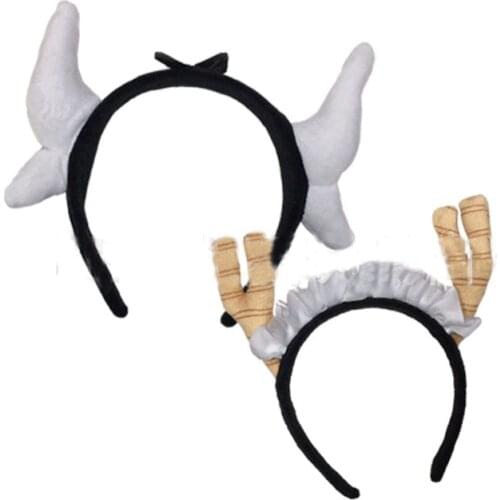 1 Pcs Kawaii Anime Miss Kobayashis Dragon Maid Womens Toru Kanna Kamui Cosplay Headband Hairwear Hair Hoop Figure Toys Gifts