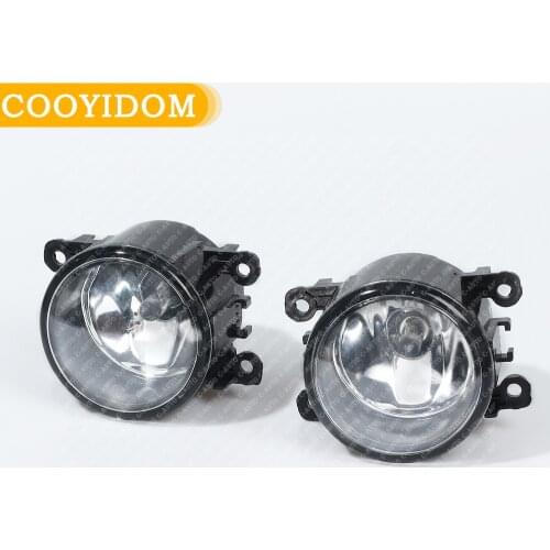 Car 2Pcs Fog Lights FogLamp 55W 4300K 4000LM For Mitsubishi L200 Outlander Pajero Grandis Galant Pajero car-styling