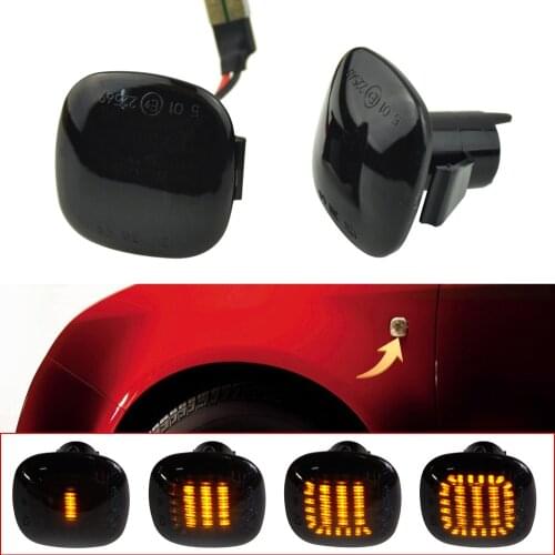 2x Blinker Light LED Car Side Marker Turn Signal Light Signal Lamp Turn Indicators For Audi A3 A8L A4 8D A4 S4 B5
