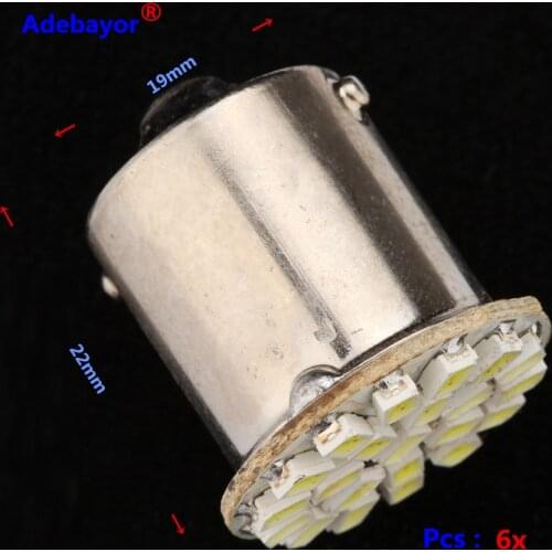 4000X22 SMD 3014 22 led 1156 R10W P21W R5W 1206 auto Car backup reverse Turn signal Tail steering direction indicator Light