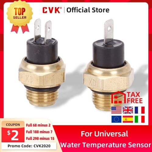 CVK Radiator Sensor Water temperature For Honda Kawasaki Yamaha Honda Suzuki Motorcycle Accessories