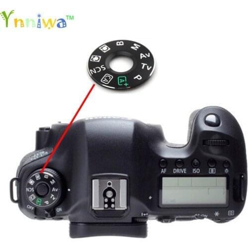 For Canon 5D2 5D3 5D4 60D 70D 6D 7D 80D 600D 700D 7D2 5Ds mode dial pad turntable patch, tag plate nameplate Camera repair parts
