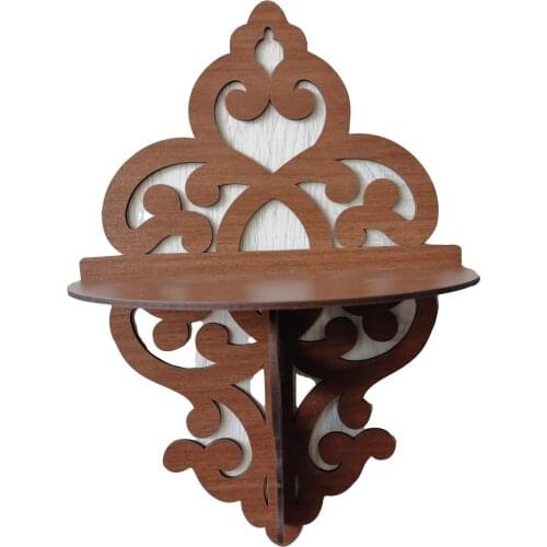 Home Business Place Decoration Wood Brown Decorative Romantic Night Love Candle Holder Wall Ornament 2021 Fashion Showy Quality Gift