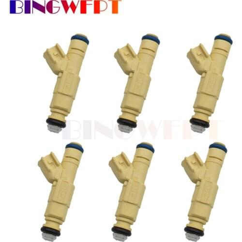 6pcs/lot Fuel Injectors 0280155861 For Ford Explorer 5.0L For Mercury Cougar For Mazda MPV 2.5L