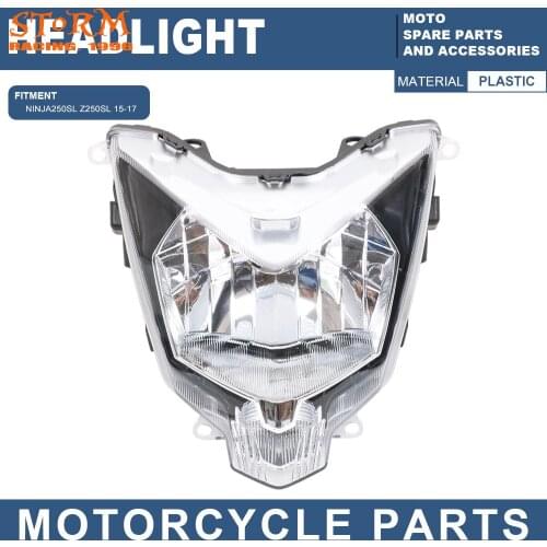 Motorcycle Headlight Fairing Headlamp Head Light Lamp For Kawasaki NINJA250SL Ninja 250SL Z250SL 2015 2016 2017