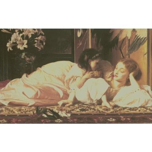 Large Format Mother and Child Top Quality Cross Stitch Kits 14CT Unprinted Sewing kit Embroidered Art Handmade Home Decor