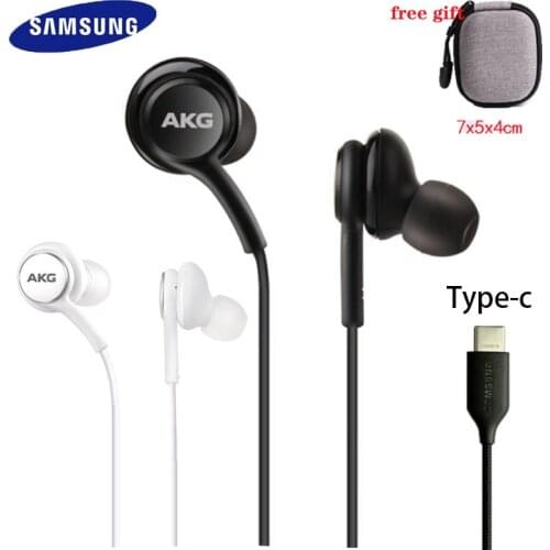 Samsung AKG Earphones IG955 Type-c In-ear with Mic Wire Headset for Galaxy Samsung S20 Note10 Huawei Xiaomi Smartphone