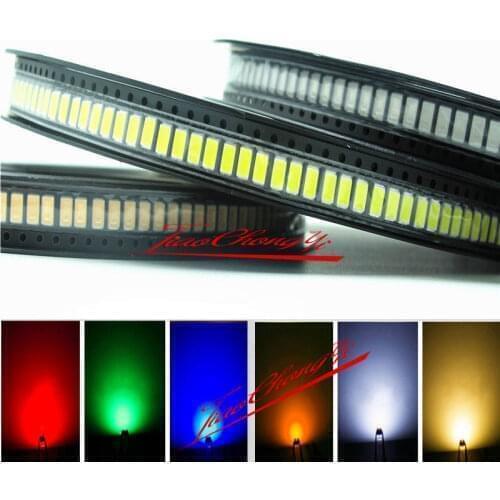 New 100pcs high power 0.5w 1/2w SMD CHIP 5630/5730 red green blue yellow uv led