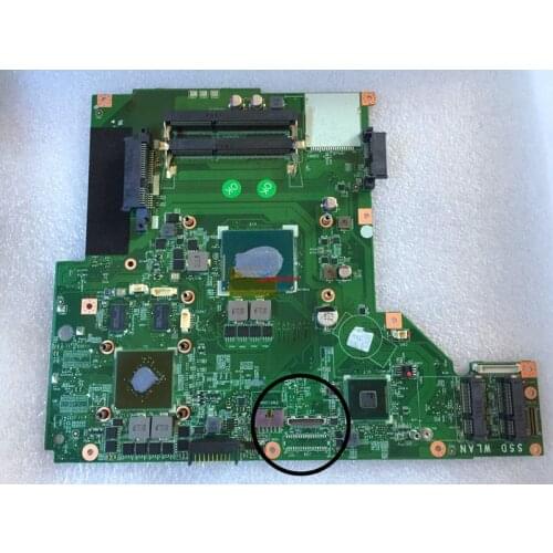 Original MS-175A FOR MSI GE70 Laptop Motherboard WITH CPU AND Graphics card MS-175A1 REV 1.0 Test OK free shipping