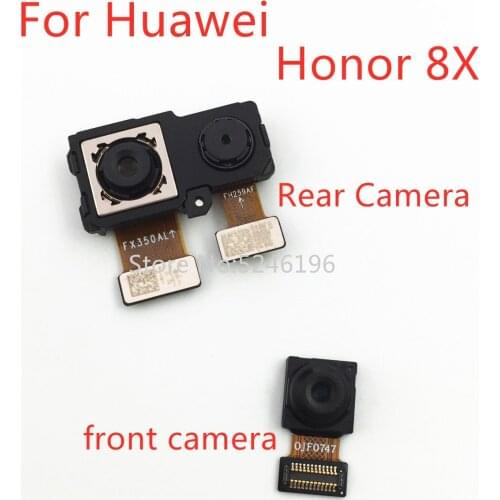 1pcs Original Honor8X Back big Main Rear Camera front camera Module Flex Cable For Huawei Honor 8X Replacement of parts