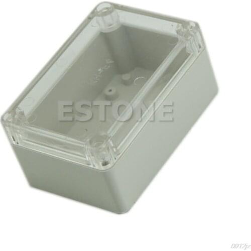 Plastic Waterproof Clear Cover Electronic Project Box Enclosure Case 100x68x50mm