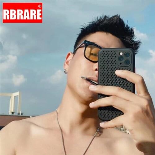 RBRARE Square Sunglasses Men Small Frame Sunglasses Woman Fashion Retro Street Shooting Glasses Shades for Women Wholesale