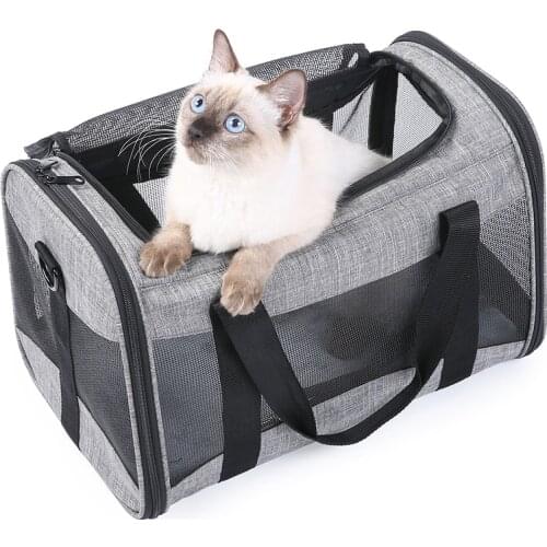 Pet Bag Breathable Outdoor Puppy Handbag Portable Pet Handbag Pet Dog Cat Foldable Light Breathable Out Package