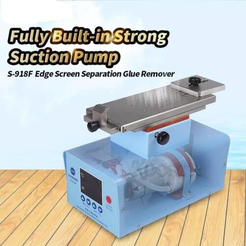 SUNSHINE S-918F Heating Plate for Samsung Edge in frame Glue Cleaning Middle Frame Glue Remove Back Glass Separate