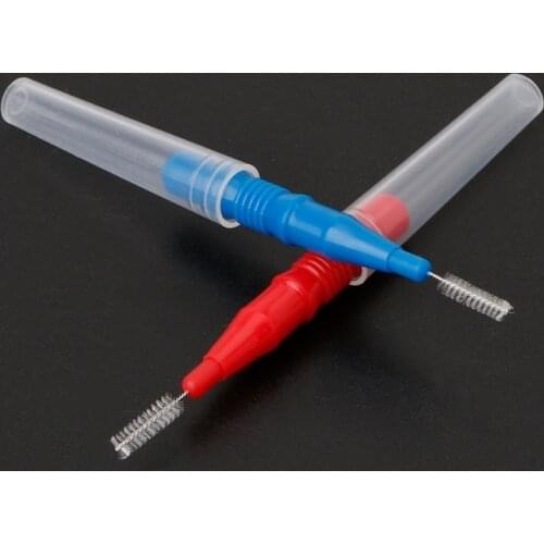 Y1UF 30/50Pcs Clean Tooth Floss Head Hygiene Dental Interdental Brush Toothpick Care