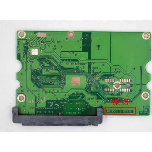 100450519 HDD PCB logic board Good test Notebook hard disk circuit board 100450519